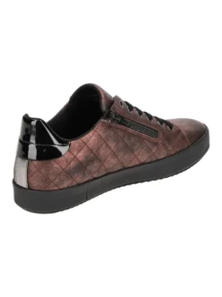 Komfort Schnürschuhe in Rot