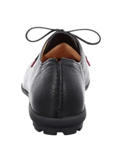 Komfort Schnürschuhe in Schwarz