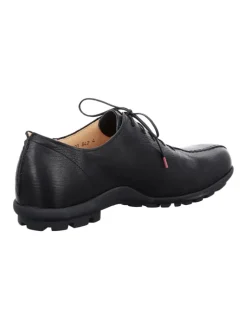 Komfort Schnürschuhe in Schwarz