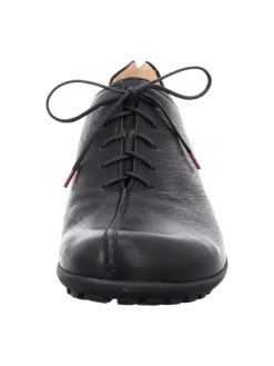 Komfort Schnürschuhe in Schwarz