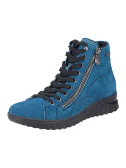 Komfort Stiefeletten in Blau