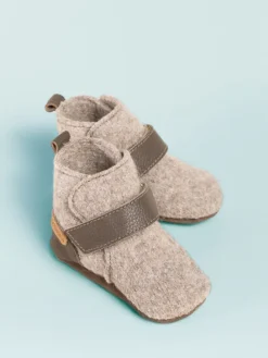 Krabbelschuhe Bootee in beige