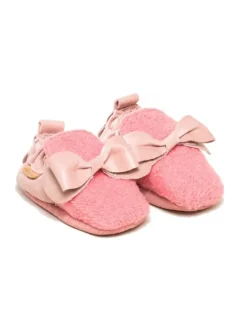 Krabbelschuhe Bow in pink