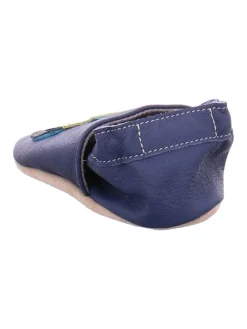 Krabbelschuhe in Blau