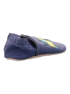 Krabbelschuhe in Blau