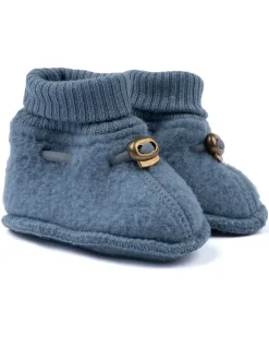 Krabbelschuhe in Blau