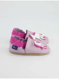 Krabbelschuhe in Blau