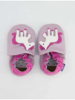 Krabbelschuhe in Blau