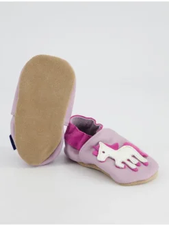 Krabbelschuhe in Blau