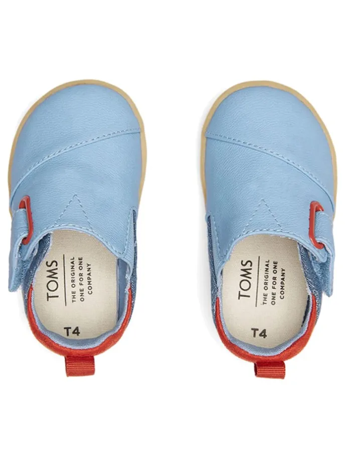 Krabbelschuhe in Blau