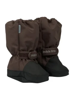 Krabbelschuhe in Braun