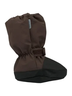 Krabbelschuhe in Braun