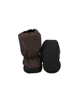 Krabbelschuhe in Braun