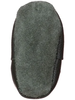 Krabbelschuhe in Dunkelgrün