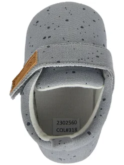 Krabbelschuhe in Grau
