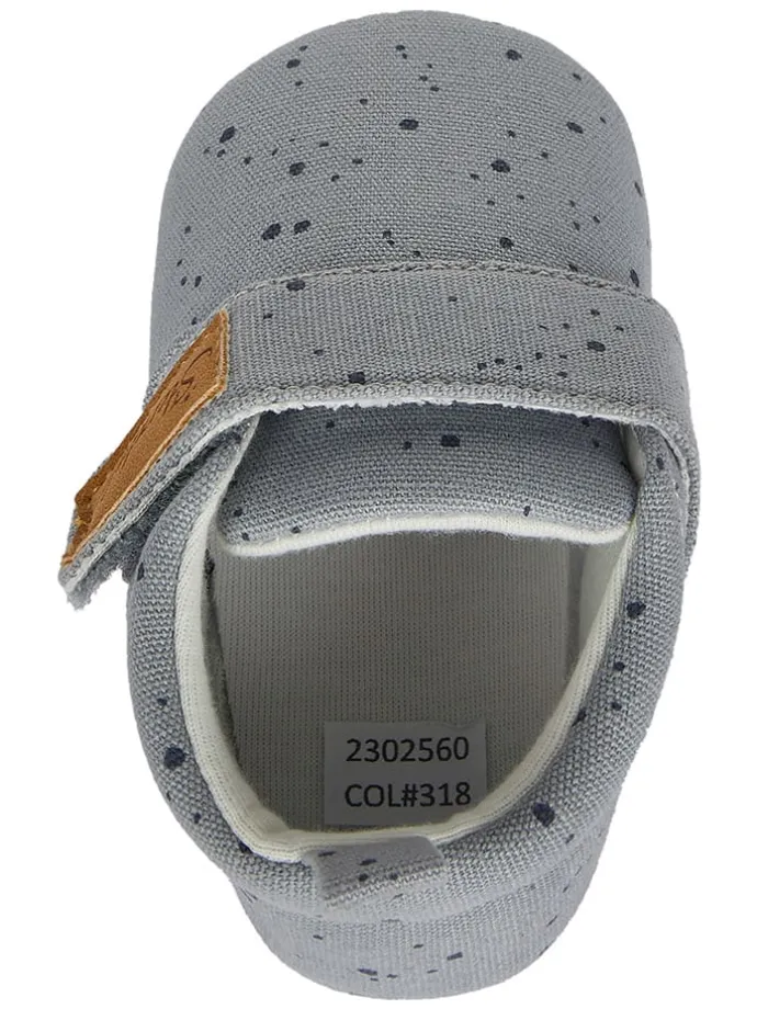 Krabbelschuhe in Grau