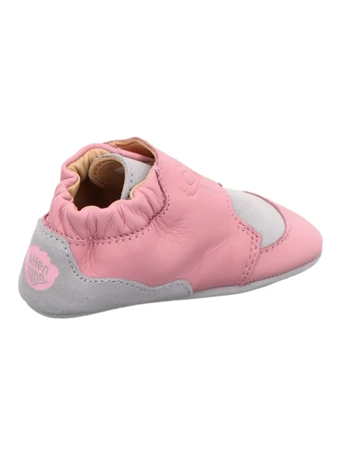 Krabbelschuhe in Rosa