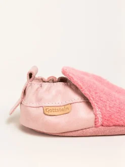 Krabbelschuhe Plain in pink
