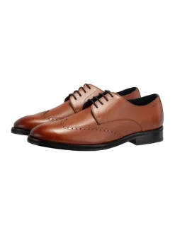 Lace Up 'Pero Kleitos Brogue in Cognac'