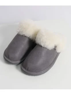 Lammfell-Hausschuhe 