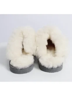 Lammfell-Hausschuhe 