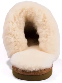 Lammfell-Hausschuhe 