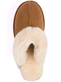 Lammfell-Hausschuhe 