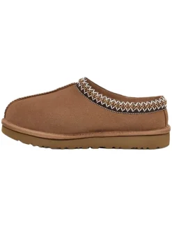 Lammfell-Hausschuhe "Tasman" in Hellbraun