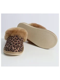 Lammfell-Pantoletten 