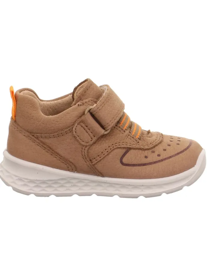 Lauflernschuh BREEZE in Braun/Orange