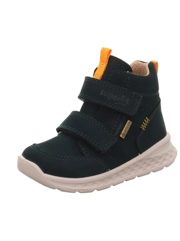 Lauflernschuh BREEZE in Grün/Orange