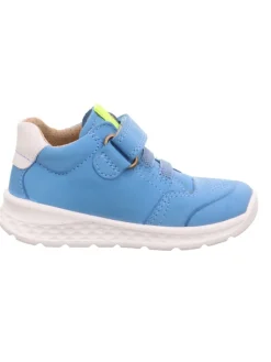 Lauflernschuh BREEZE in Hellblau/Gelb