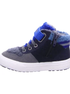 Lauflernschuh Gefüttert in blau