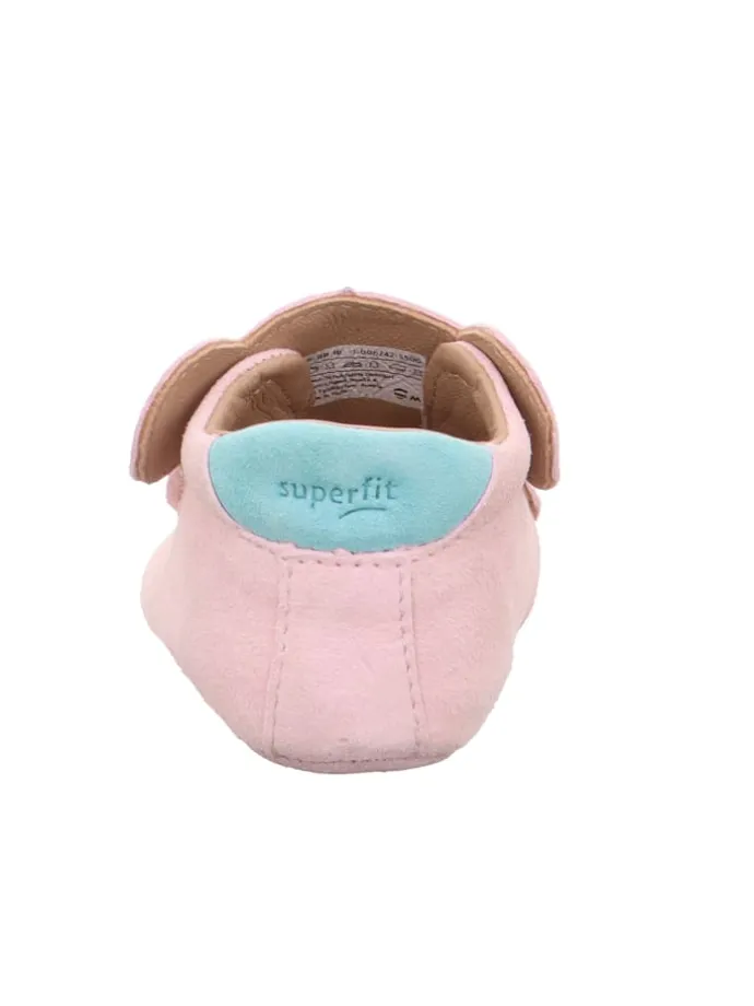 Lauflernschuh PAPAGENO in Rosa/Hellgrün