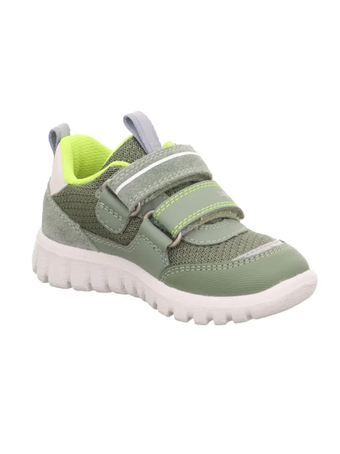 Lauflernschuh SPORT7 MINI in Hellgrün/Gelb