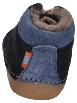Lauflernschuhe AVA BIO NUBUK LAMBSWOOL in blau