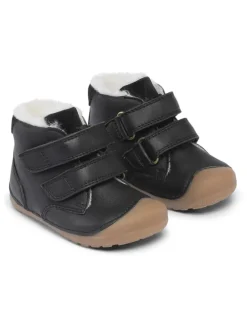 Lauflernschuhe "Petit Mid Winter Strap" in Schwarz
