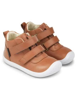 Lauflernschuhe "The Walk Strap Sporty TEX" in Hellbraun