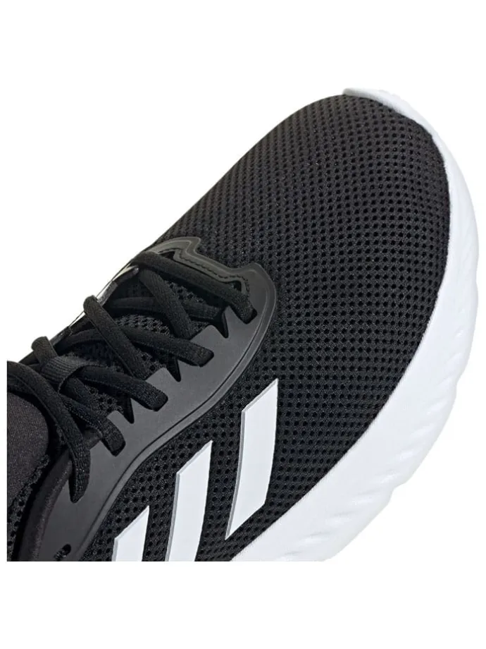 Laufschuhe "Cloudfoam Move" in Schwarz/ Weiß/ Blau