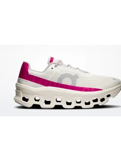 Laufschuhe "Cloudmonster" in Weiß/ Pink