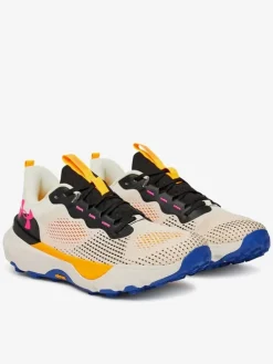 Laufschuhe in Beige/ Bunt