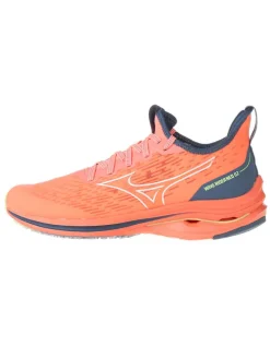 Laufschuhe "Wave Ride Neo 2" in Orange/ Blau