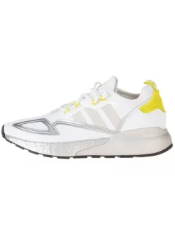 Laufschuhe "ZX 2K Boost" in Weiß/ Beige/ Silber