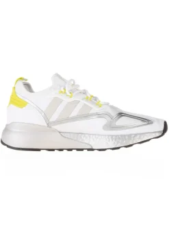 Laufschuhe "ZX 2K Boost" in Weiß/ Beige/ Silber