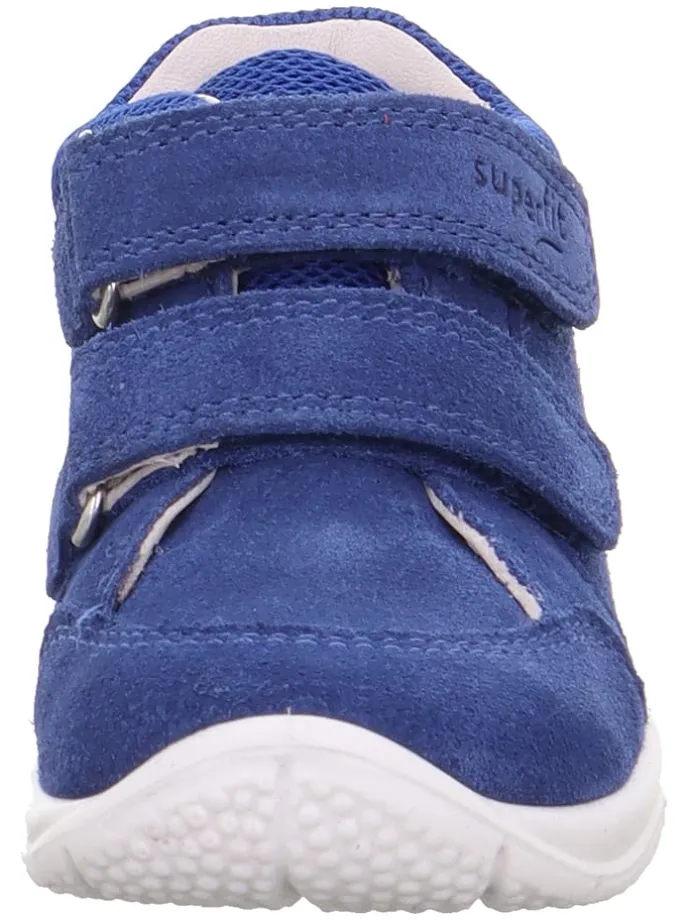 Leder- Sneakers "Universe" in Blau