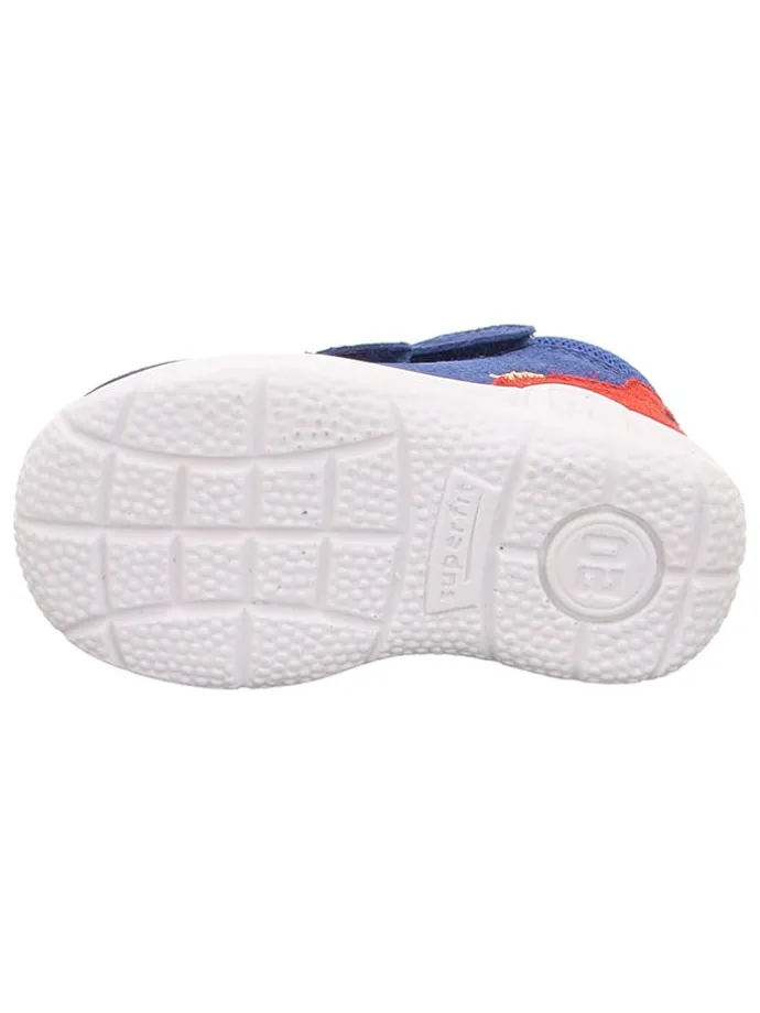 Leder- Sneakers "Universe" in Blau