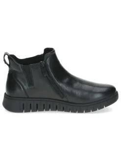 Leder-Ankle-Boots