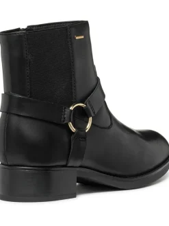 Leder-Ankle-Boots