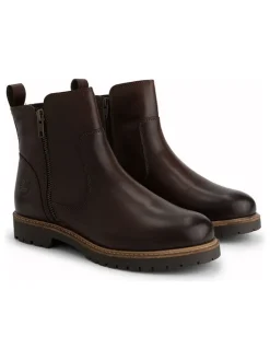 Leder-Ankle-Boots 