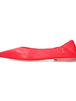 Leder-Ballerinas "Alora 1" in Rot